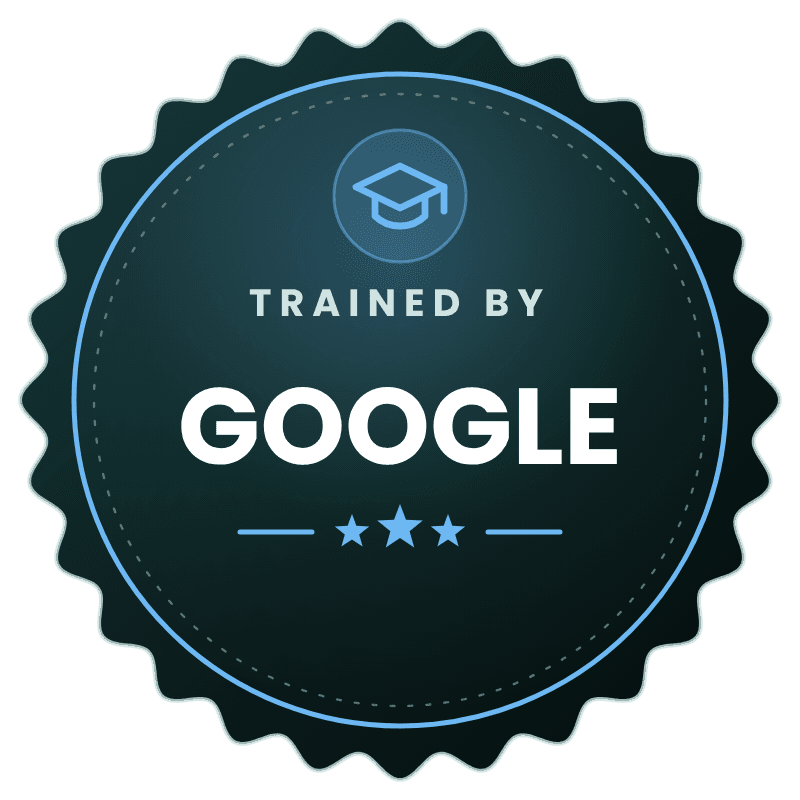 Trained by Google